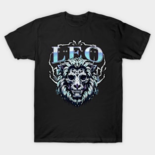 Leo Bootleg Retro HipHop Zodiac Sign Astrology Birthday T-Shirt